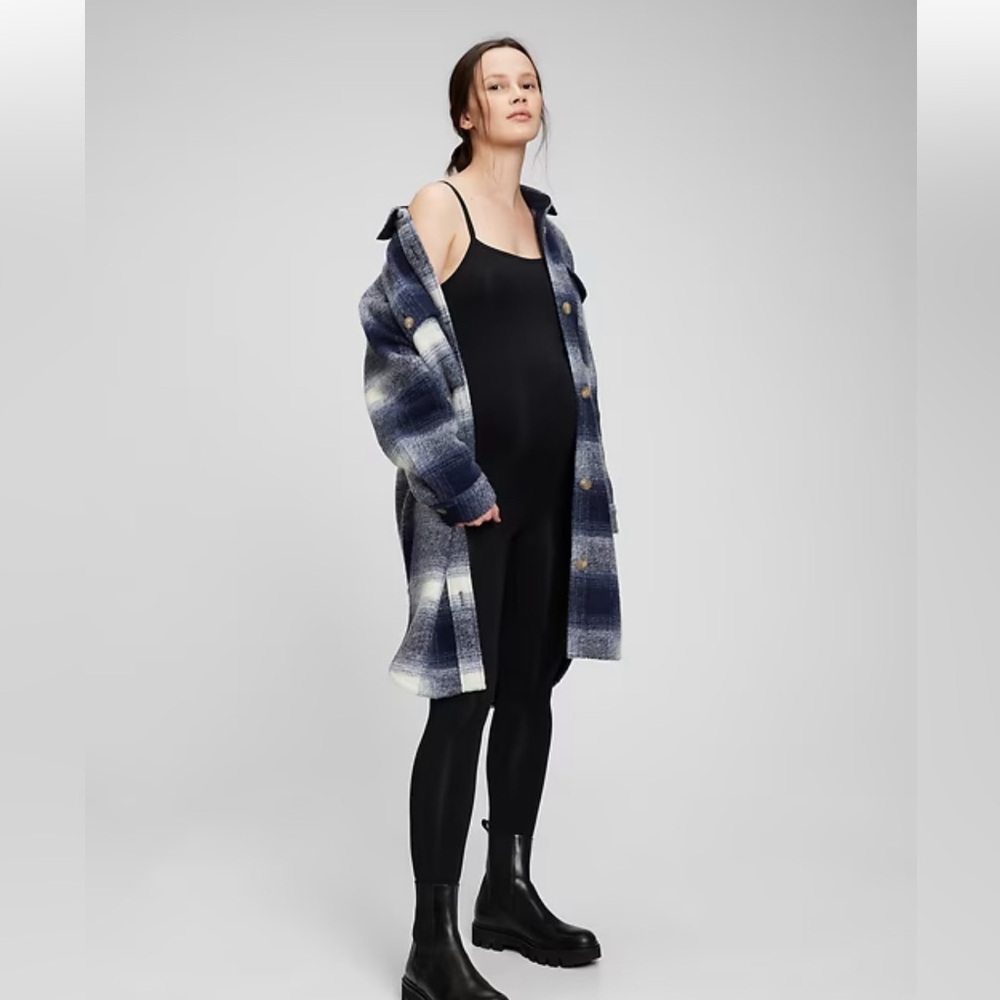 GAP Black Maternity Jumpsuit